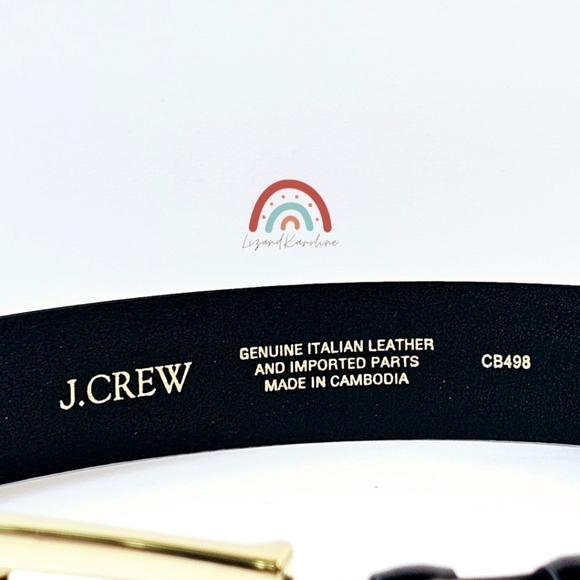 New! J. Crew Wide Belt in Spazzolato Leather - Picture 9 of 12